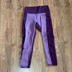 Fabletics Purple and Pink Leggings